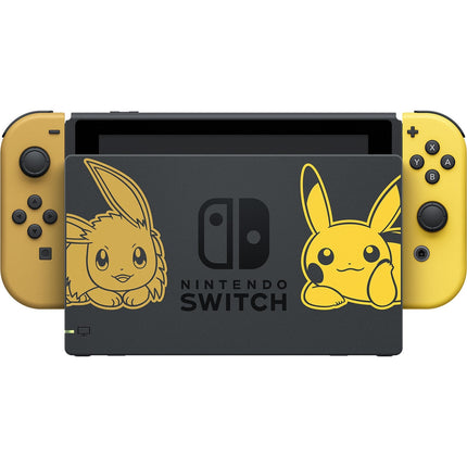 Console NINTENDO Switch Pokemon Let's Go Pikachu Reconditionné
