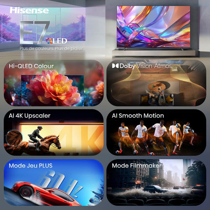 TV QLED HISENSE