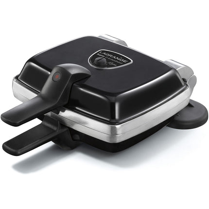 Croque, gaufrier, gaufrette LAGRANGE super 2 antiadhésif noir gaufres +GT+CM