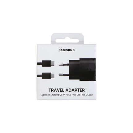 Chargeur secteur SAMSUNG Ultra rapide 25W Noir + cable