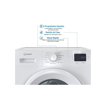 Lave linge hublot INDESIT IM642MYTIMEFR