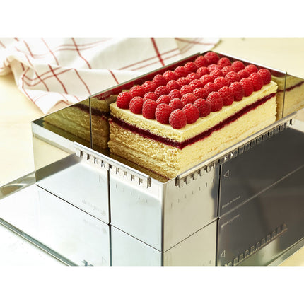 Cadre à pâtisserie DE BUYER inox extensible 3013.20
