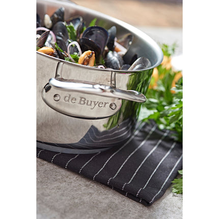 Faitout DE BUYER milady avec couvercle 24cm 3427.24