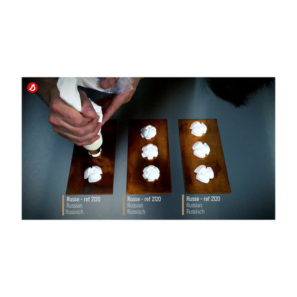 Douille à pâtisserie DE BUYER x 6 tritan 4150.02