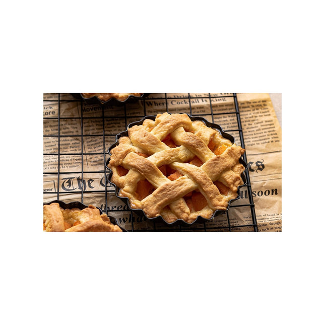 Moule à tartelette DE BUYER mini tartelette fixe 12cm 4703.12