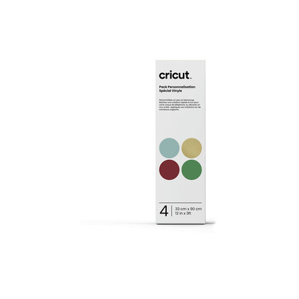 Accessoire CRICUT Pack Vinyl Custom toutes surfaces