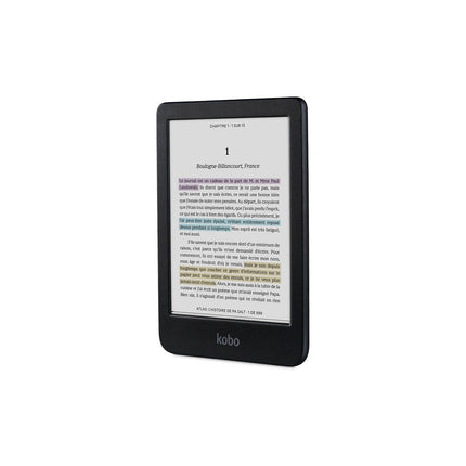 Liseuse eBook KOBO Clara Colour BK + étui basic bleu