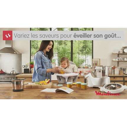 Mini cuve MOULINEX XF387E10 Mini-cuve COMPANION +4pots bébé