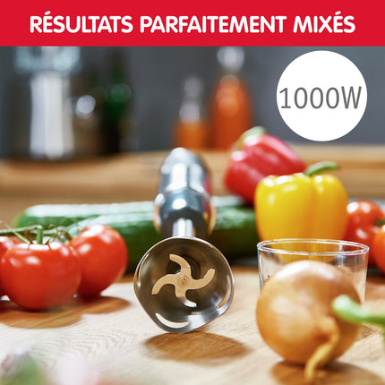 Mixeur MOULINEX Quickchef Noir/Inox DD655810+3 access