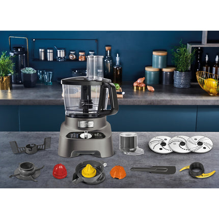Robot multifonction MOULINEX FP825E10 Double Force 1000W