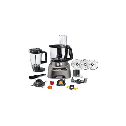 Robot multifonction MOULINEX FP827E10 Double Force Silver + 10 access