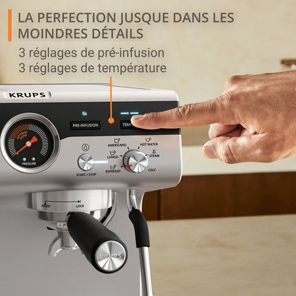 Machine à expresso KRUPS XP804T10 PRECISION