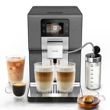 Expresso Broyeur KRUPS EA879NE0 Intuition Experience, Hot&Cold, 36 recettes