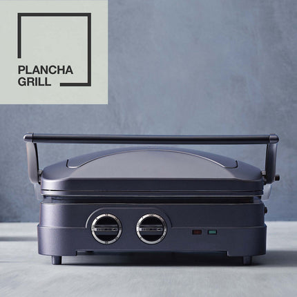 Grille-viande CUISINART GR47BE Elite plancha grill bleu nuit