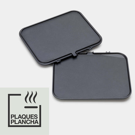 Grille-viande CUISINART GR47BE Elite plancha grill bleu nuit