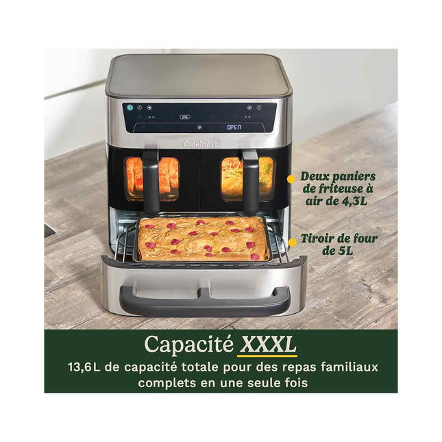 Friteuse sans huile CUISINART Trizone AFT13XSSE