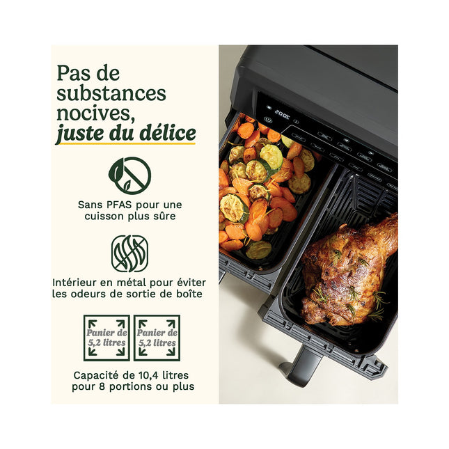 Friteuse sans huile CUISINART AFD10XSSE gris 10,4 L