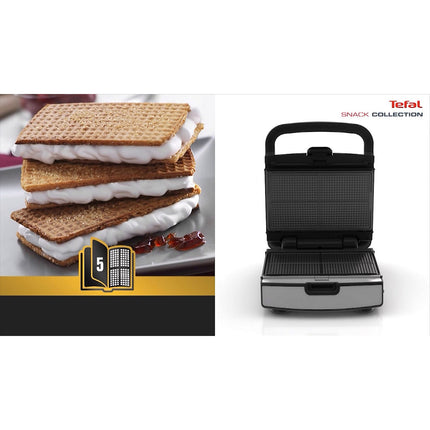 Plaque TEFAL XA800512 - gaufrette snack collection