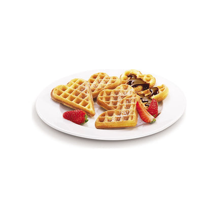 Plaque TEFAL XA800612 2 plaques gaufre coeur