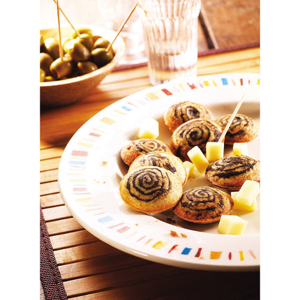 Plaque TEFAL XA801212 - mini bouchée snack collection