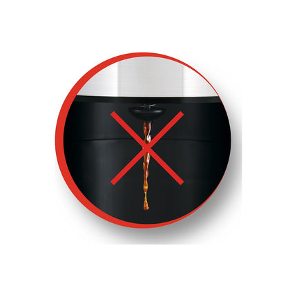 Cafetière filtre MOULINEX FG360811 subito noir/inox