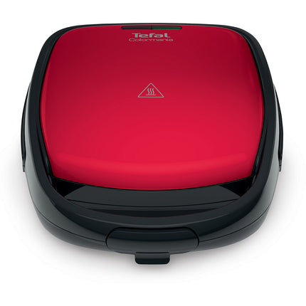 Croque/gaufre TEFAL colormania rouge snack time