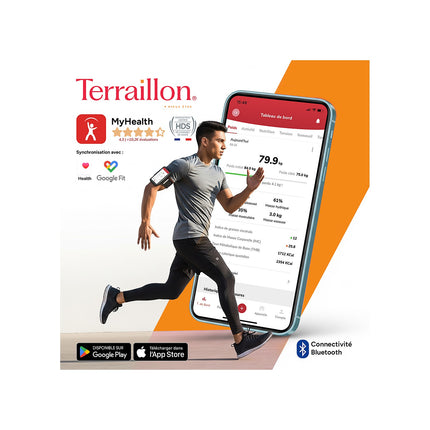 Balance connectée TERRAILLON NUTRITAB Cranberry