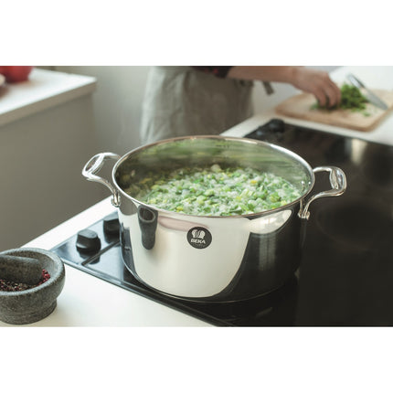 Faitout BEKA + couvercle chef diam 24cm