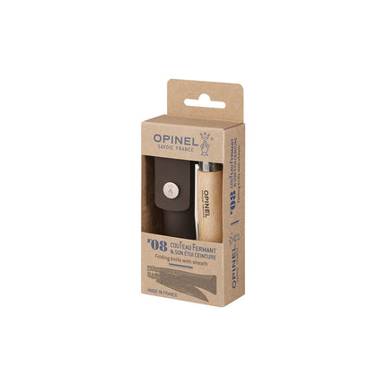 Couteau OPINEL No 08 Inox hêtre tradition