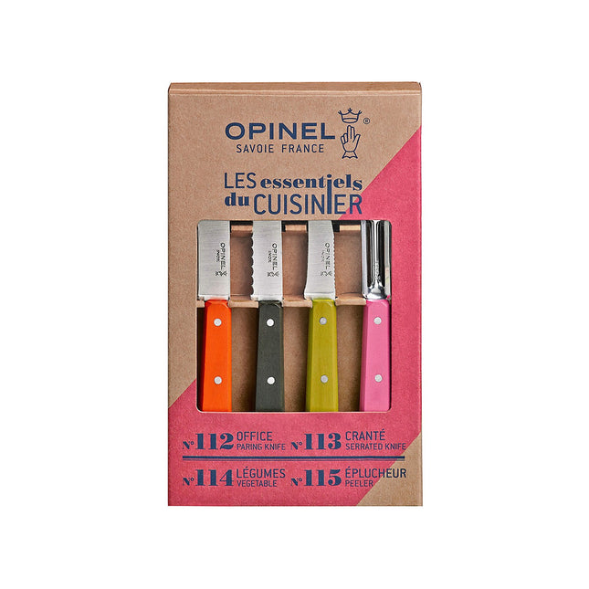 Set de couteaux OPINEL Les Essentiels Fifties 4 couteaux