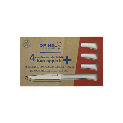 Couteau à steak OPINEL Bon Appétit + Nuage 4 couteaux de table