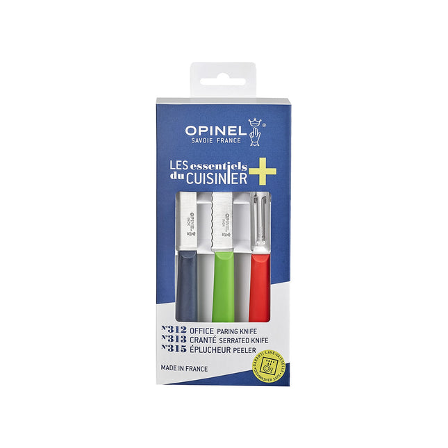 Coffret couteau OPINEL trio Les Essentiels