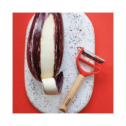 Eplucheur OPINEL Tduo bois rouge