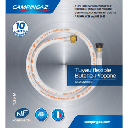 Tuyau gaz CAMPINGAZ Souple a visser 28 MB filete