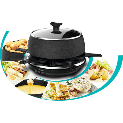 Raclette Fondue TEFAL Cheese'n'co 6 personnes RE12C812