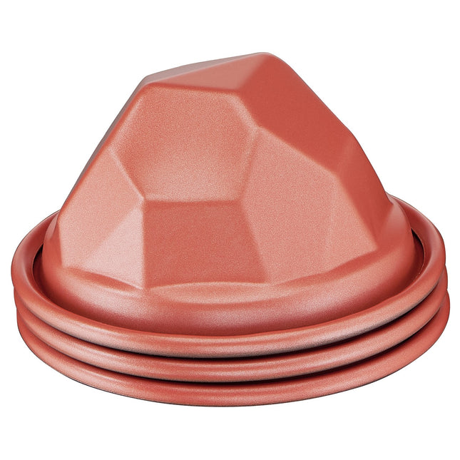 Moule à gâteau fantaisie TEFAL Creabake 3 moules rochers 7.5 cm