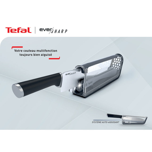 Aiguiseur TEFAL Ever Sharp Couteau + aiguiseur