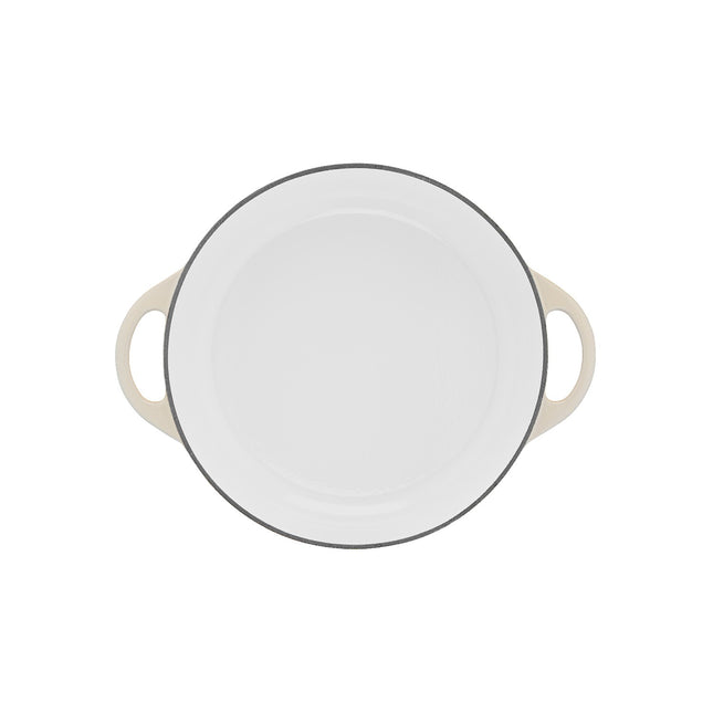 Cocotte TEFAL Fonte LOV sauteuse 28cm beige