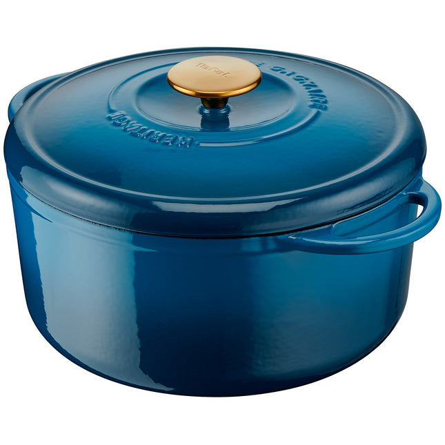 Cocotte TEFAL Fonte Pierre Gagnaire Heritage Bleu 25cm