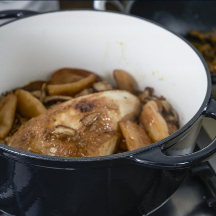 Cocotte TEFAL Fonte Pierre Gagnaire Heritage Bleu 29cm