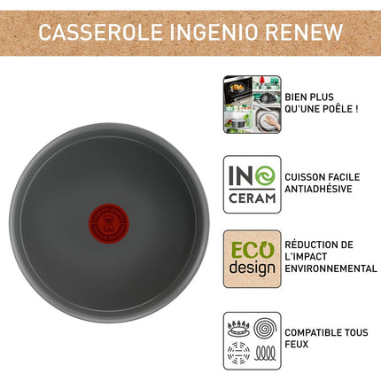 Sauteuse TEFAL Ingenio Renew 20cm L2603002