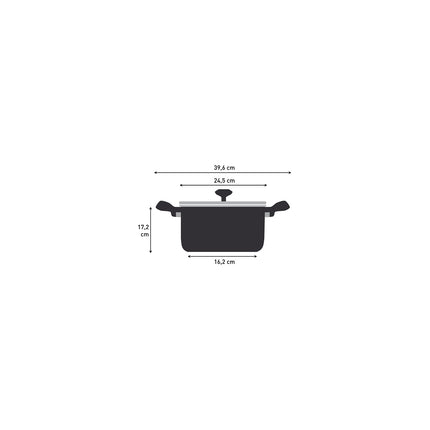 Cocotte TEFAL AIR SOFT LIGHT 30X23cm Vert Lichen