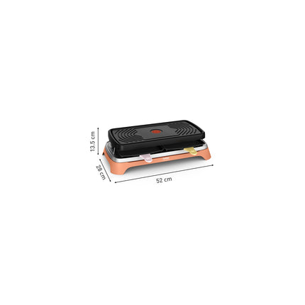 Raclette TEFAL 2 en 1 plancha Food & Co x8 RE651JF0