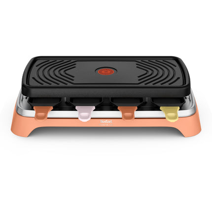 Raclette TEFAL 2 en 1 plancha Food & Co x8 RE651JF0