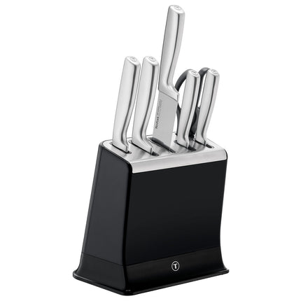 Bloc couteaux TEFAL Eversharp Pro inox 5pcs + ciseaux