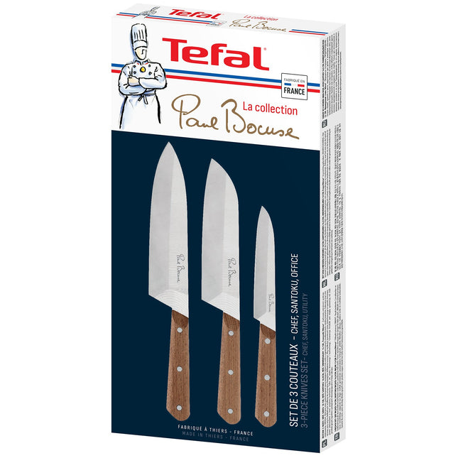 Set de couteaux TEFAL 3 couteaux Collection Paul Bocuse