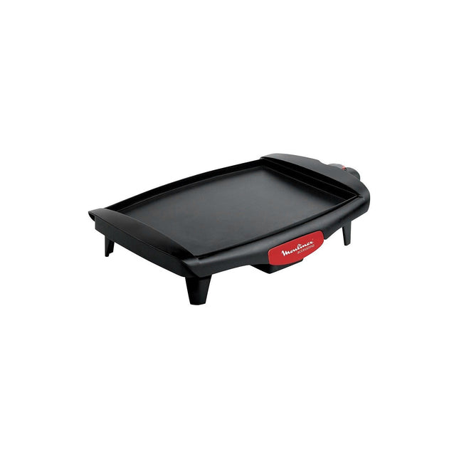 Plancha électrique MOULINEX CB560811 noir à poser, 35x25.5 cm