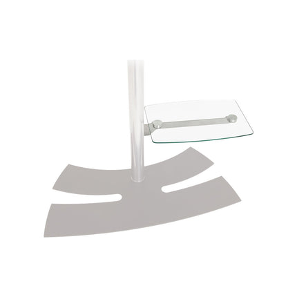 Pied TV ERARD tablette pied Lux-Up 038400