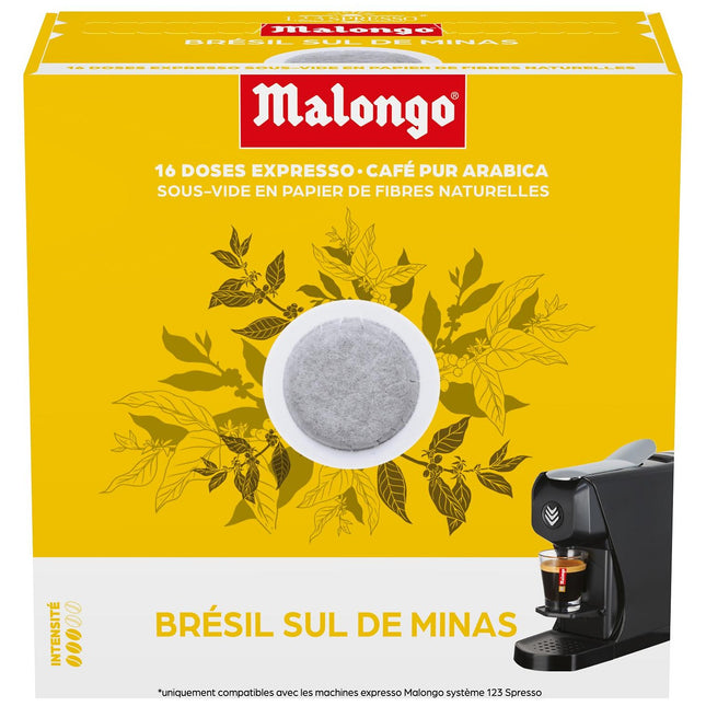 Dosette MALONGO 123 spresso Brésil x16