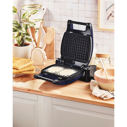 Gaufrier, gaufrette LAGRANGE premium gaufres bleu abysse